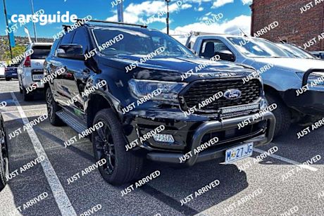 Black 2020 Ford Everest SUV SPORT 4X4