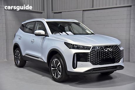 Grey 2025 Chery Tiggo 4 SUV HYBRID ULTIMATE F