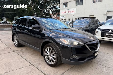 Black 2014 Mazda CX-9 SUV LUXURY F
