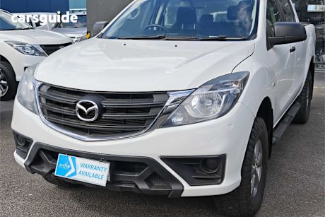 White 2018 Mazda BT-50 Ute Tray XT HI-RIDER R