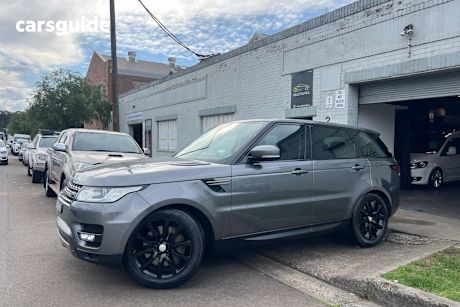 Grey 2015 Land Rover Range Rover Sport Wagon 3.0 Sdv6 Se