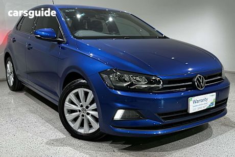 Blue 2021 Volkswagen Polo Hatch 85TSI STYLE F