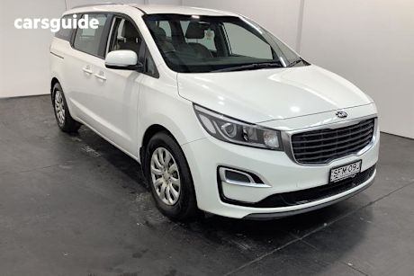 White 2020 Kia Carnival Wagon S
