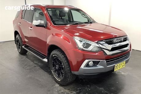Red 2020 Isuzu MU-X Wagon Ls-T (4X2)