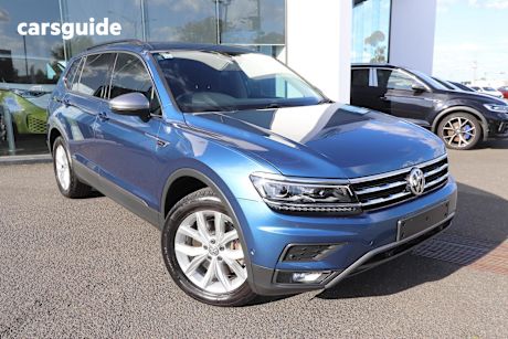 Blue 2021 Volkswagen Tiguan SUV 162TSI PROLINE ALLSPACE