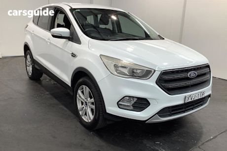 White 2018 Ford Escape Wagon Ambiente (Fwd)