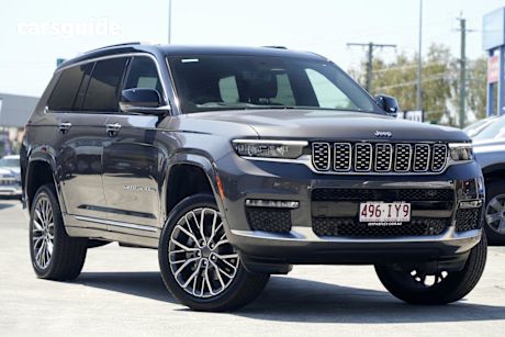 Grey 2022 Jeep Grand Cherokee L Wagon Summit Reserve 7 Seat (4X4)
