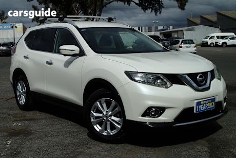 White 2016 Nissan X-Trail Wagon St-L (4X4)