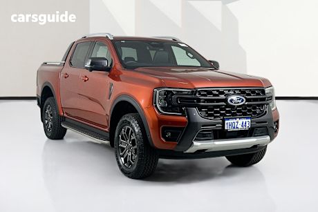 Orange 2022 Ford Ranger Double Cab Pick Up Wildtrak 2.0 (4X4)
