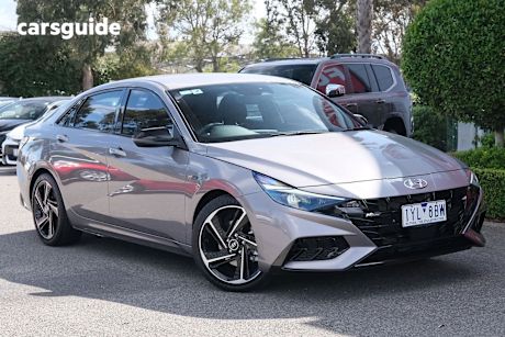Grey 2023 Hyundai I30 Sedan N LINE F