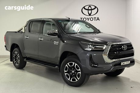 Silver 2021 Toyota Hilux Ute Tray SR5 4X4