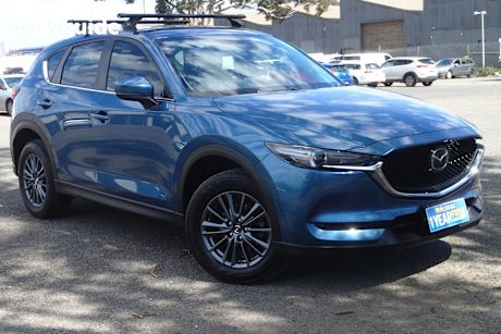 Blue 2020 Mazda CX-5 SUV MAXX SPORT F