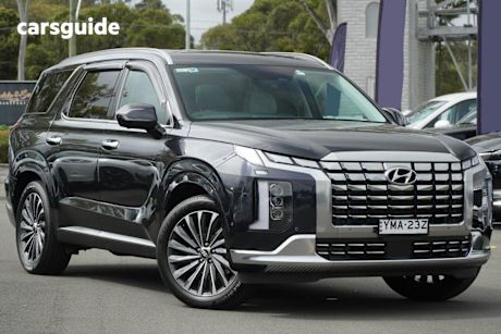 Blue 2023 Hyundai Palisade SUV HIGHLANDER F