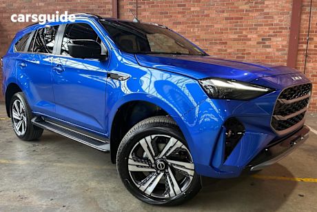 Blue 2025 Isuzu MU-X SUV LS-T 4X4