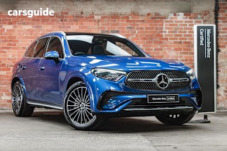 Blue 2025 Mercedes-Benz GLC-Class SUV GLC300 4WD