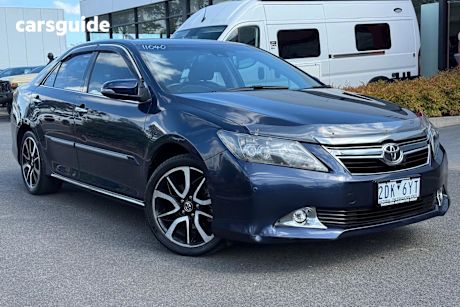 Blue 2016 Toyota Aurion Sedan PRESARA F
