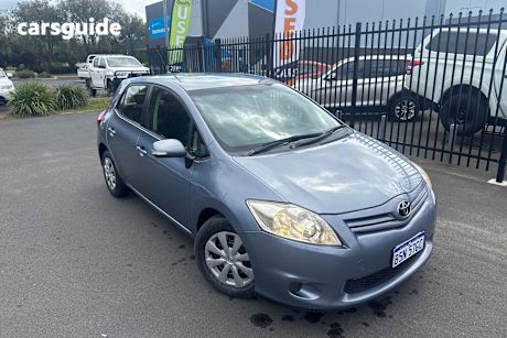 Grey 2010 Toyota Corolla Hatch ASCENT F