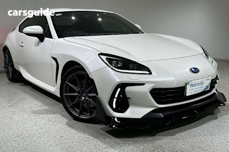 White 2023 Subaru BRZ Coupe S R