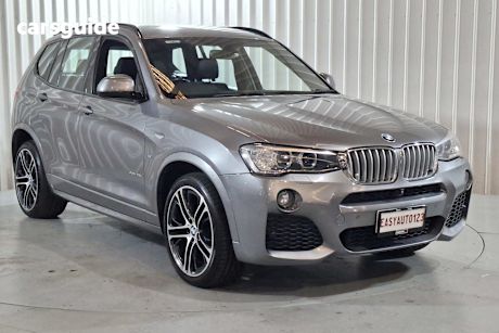 Silver 2016 BMW X3 Wagon Xdrive 28I