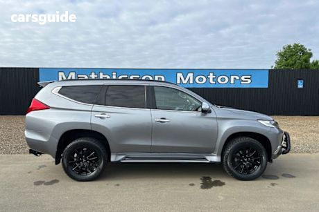 Grey 2019 Mitsubishi Pajero Sport SUV BLACK EDITION 4X4