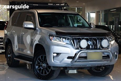 Silver 2018 Toyota Landcruiser Prado SUV VX 4X4