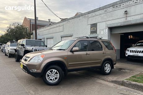 Gold 2002 Honda CR-V Wagon (4X4) Sport