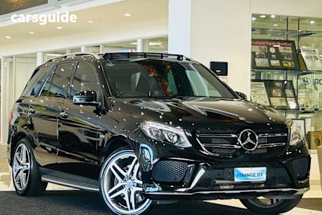 Black 2017 Mercedes-Benz GLE-Class SUV GLE43 AMG 4WD