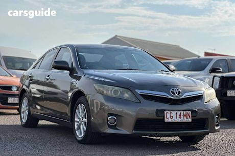 Grey 2011 Toyota Camry Sedan Hybrid