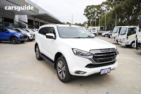 White 2024 Isuzu MU-X SUV LS-T R