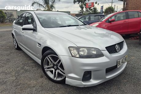 Silver 2010 Holden Commodore Sedan Sv6