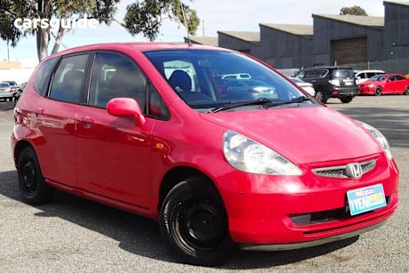 Red 2004 Honda Jazz Hatchback Vti
