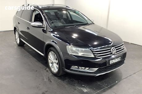 Black 2013 Volkswagen Passat Wagon Alltrack
