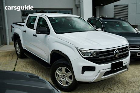 White 2024 Volkswagen Amarok Dual Cab Utility Core Tdi405 4Motion