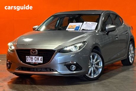 Silver 2014 Mazda 3 Sedan Sp25 Astina
