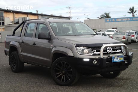 Beige 2019 Volkswagen Amarok Ute Tray TDI550 CORE 4X4