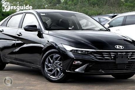 Black 2025 Hyundai I30 Sedan ELITE HYBRID F