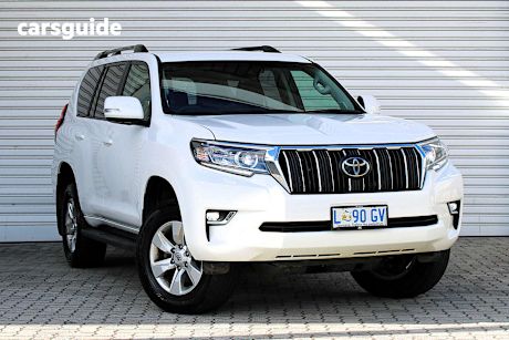 White 2023 Toyota Landcruiser Prado SUV GXL 4X4