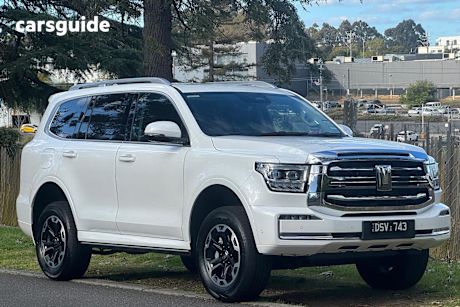 White 2025 GWM Tank 500 SUV ULTRA HI4-T PHEV 4WD