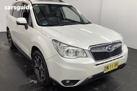 White 2015 Subaru Forester Wagon 2.0D-S