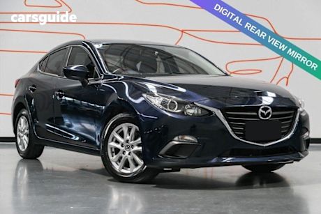 Blue 2015 Mazda 3 Sedan Neo