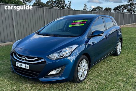 Blue 2014 Hyundai I30 Hatch SE F