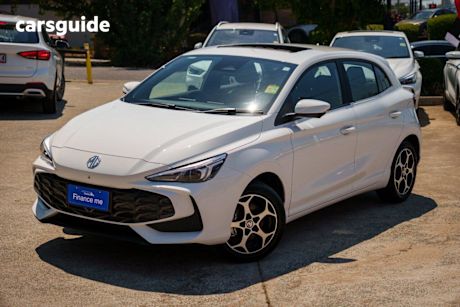 White 2025 MG MG3 Hatchback Essence Hybrid+