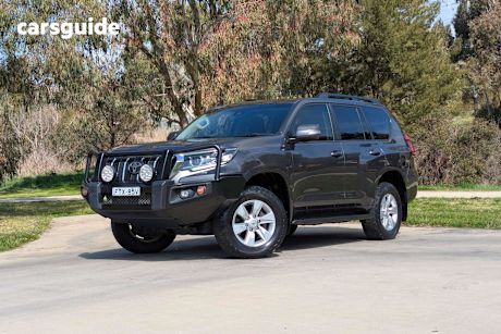 Grey 2019 Toyota Landcruiser Prado SUV GXL 4X4