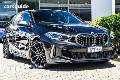 Black 2019 BMW M135I Hatchback Xdrive