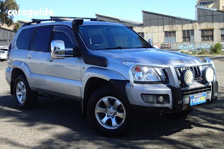 Silver 2006 Toyota Landcruiser Prado SUV VX 4X4