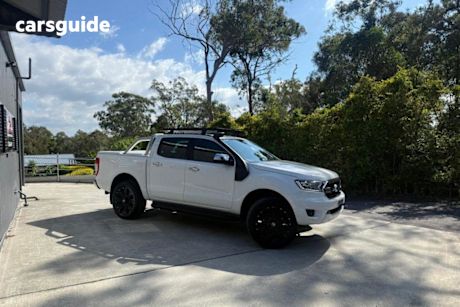 White 2019 Ford Ranger Double Cab Pick Up Xlt 2.0 (4X4)