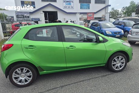 Green 2012 Mazda 2 Hatchback Neo
