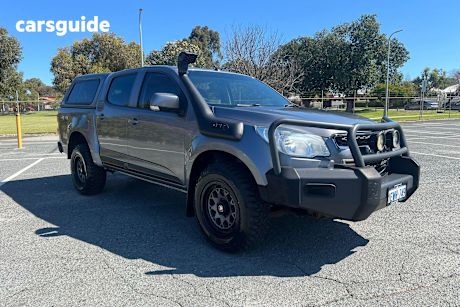 Grey 2015 Holden Colorado Crew Cab Pickup Ls (4X4)