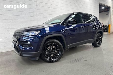 Blue 2023 Jeep Compass SUV NIGHT EAGLE F