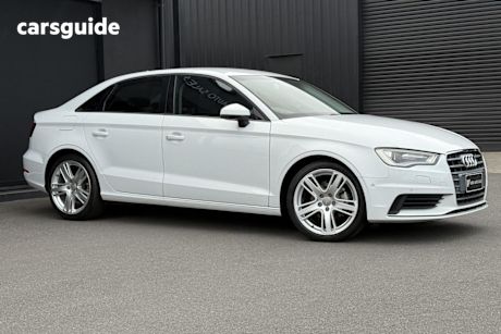 White 2016 Audi A3 Sedan 1.4 Tfsi Attraction Cod